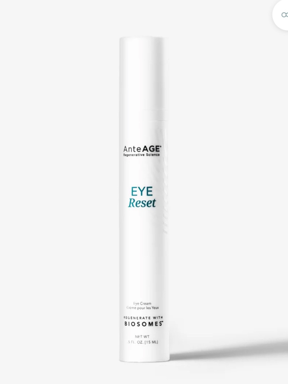 AnteAGE MD Eye Reset Eye Cream - FULL SIZE NEW IN BOx